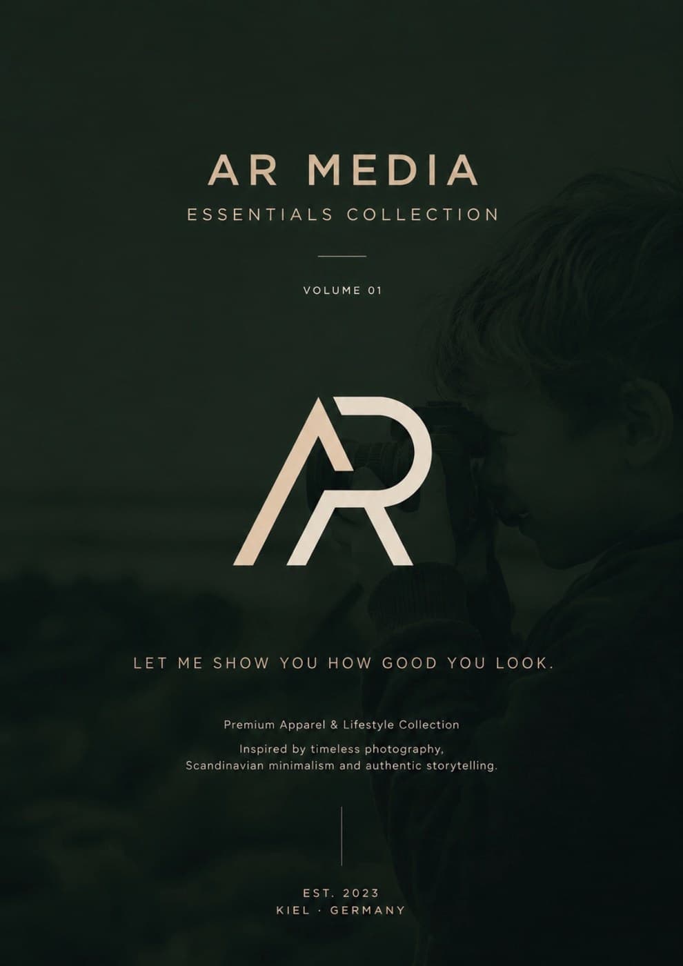 Titelseite des AR Media Lookbooks